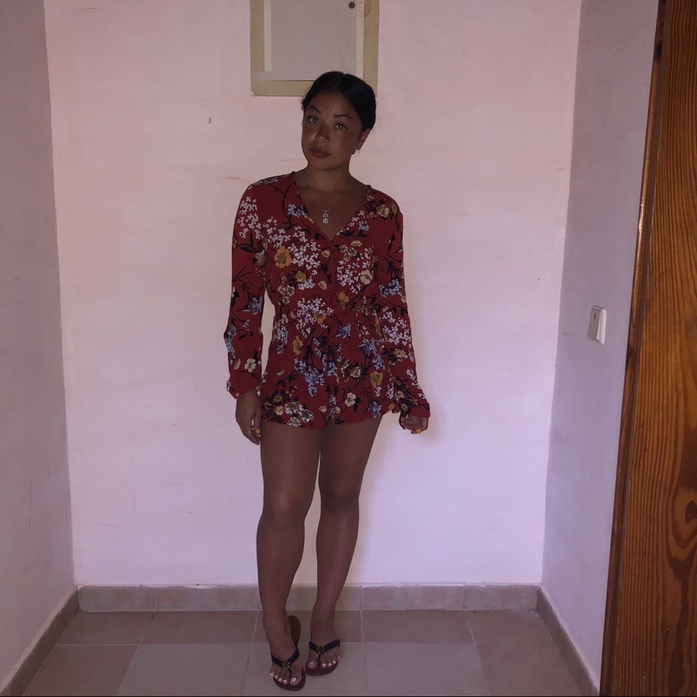 Floral Romper